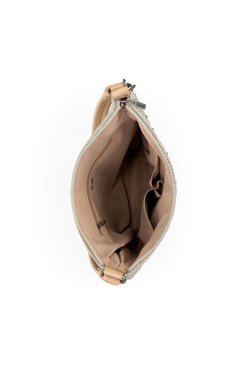The Sak Sequoia Hobo Bag In Natural Medallion