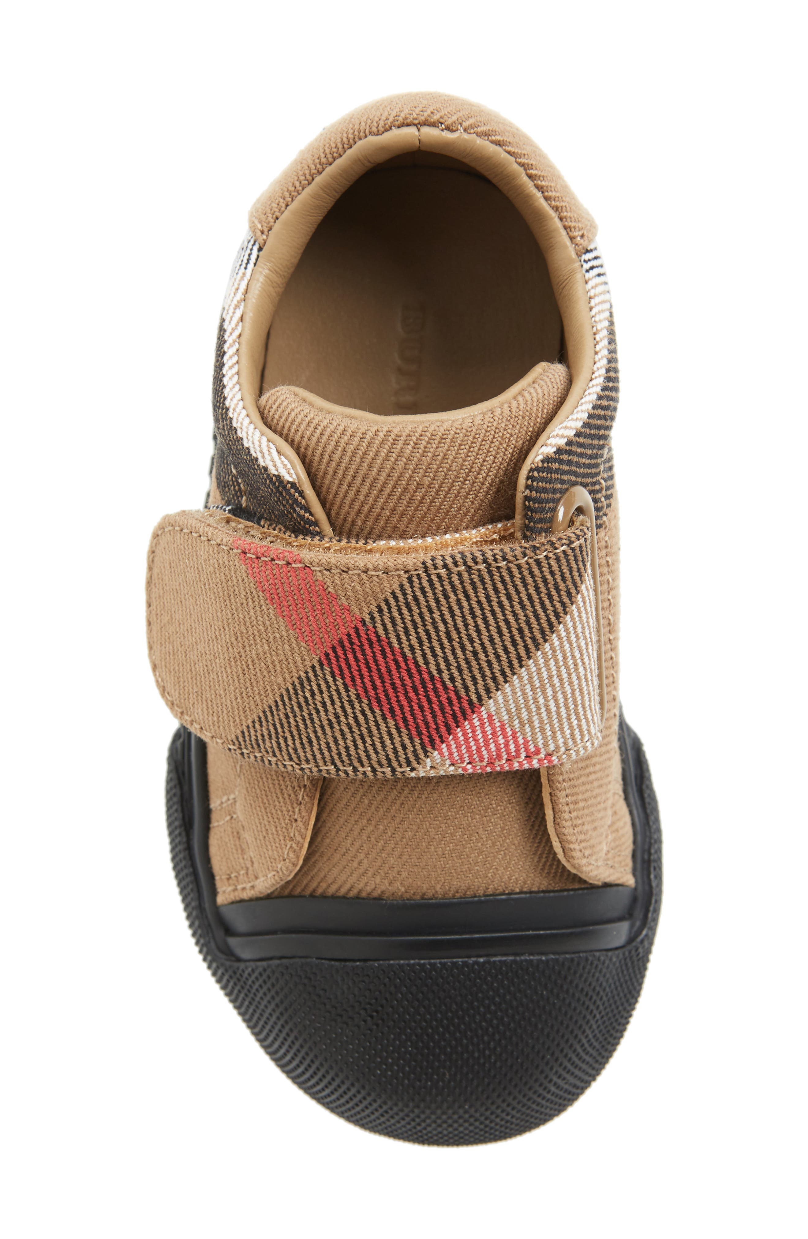 Burberry Beech Crib Sneaker, Alternate, color, 