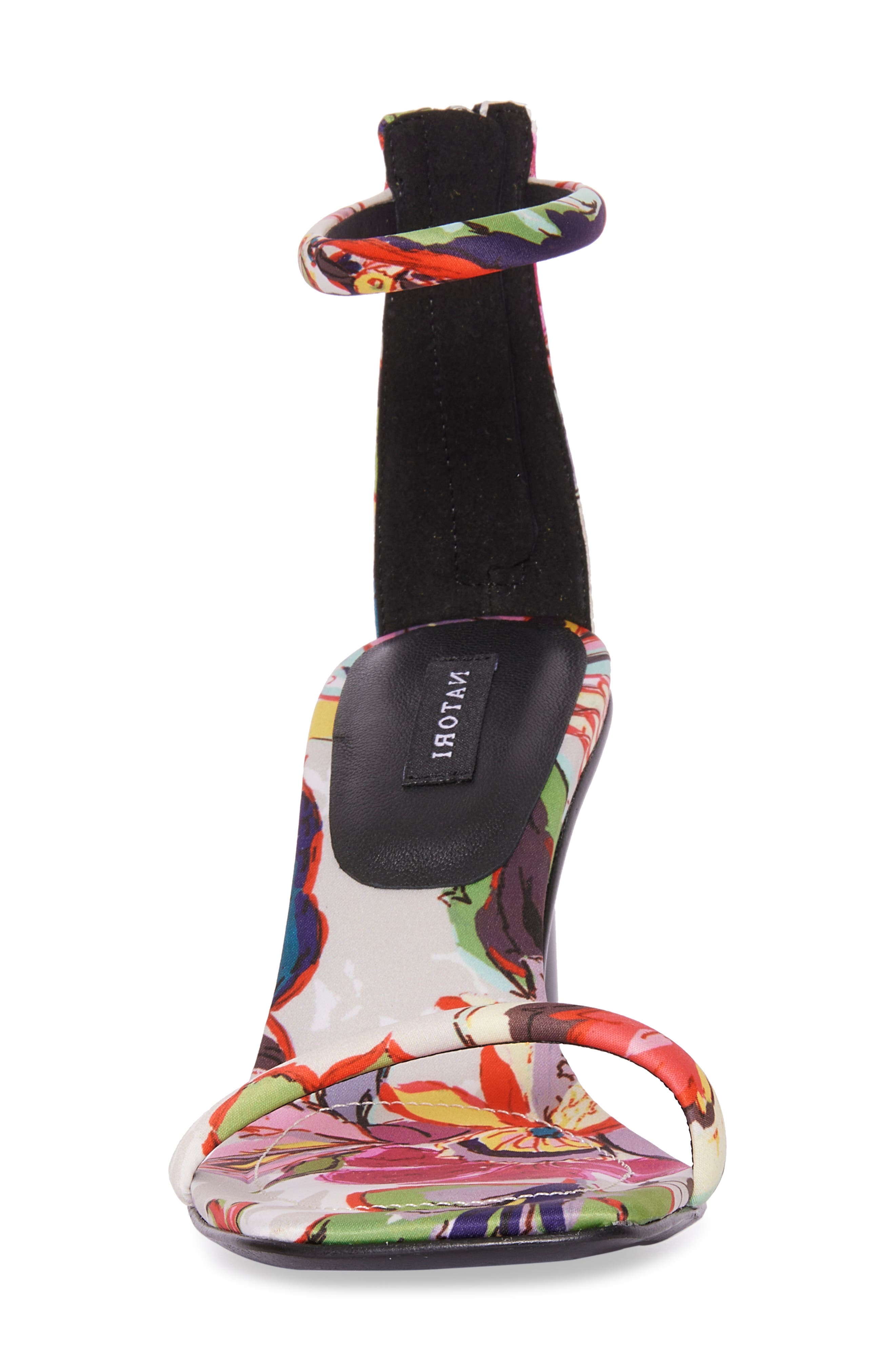 Glow Ankle Strap Sandal, Alternate, color, NATURAL