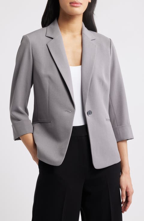 アウターその他 COURREGES Woman Blazer Grey 323CVE054WO0073 9020 Courrèges Blazers for Women - Shop on FARFETCH