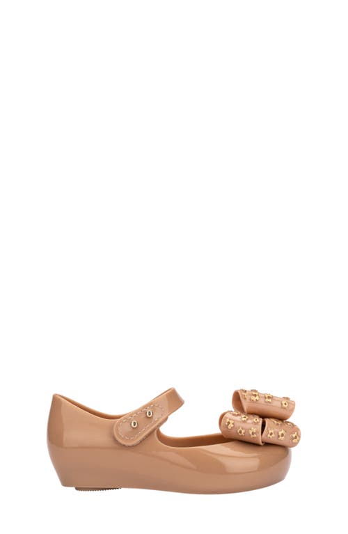 Melissa Kids' Mini Ultragirl Sweet Mary Jane Flat In Brown