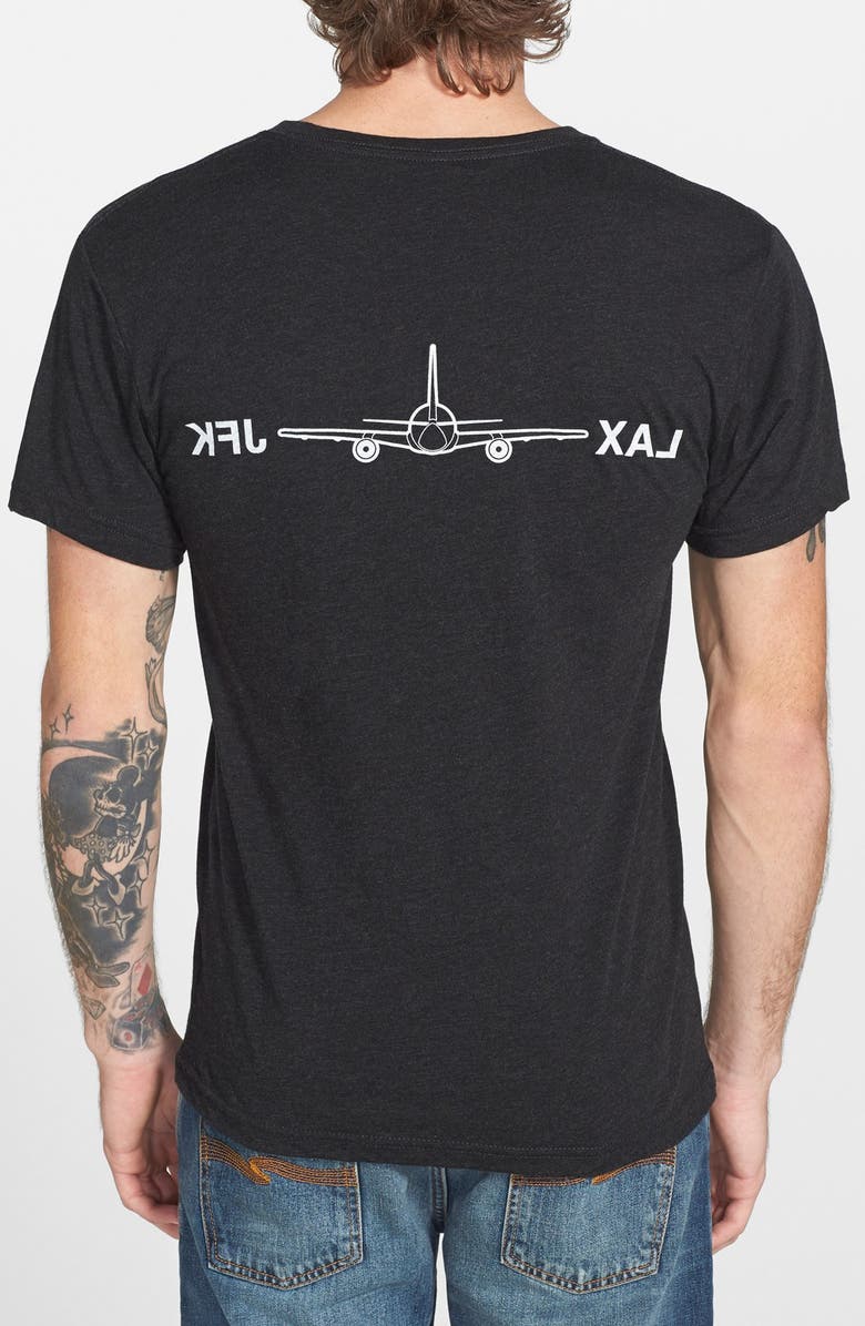 DiLascia 'JFK LAX' Graphic T-Shirt, Alternate, color, 