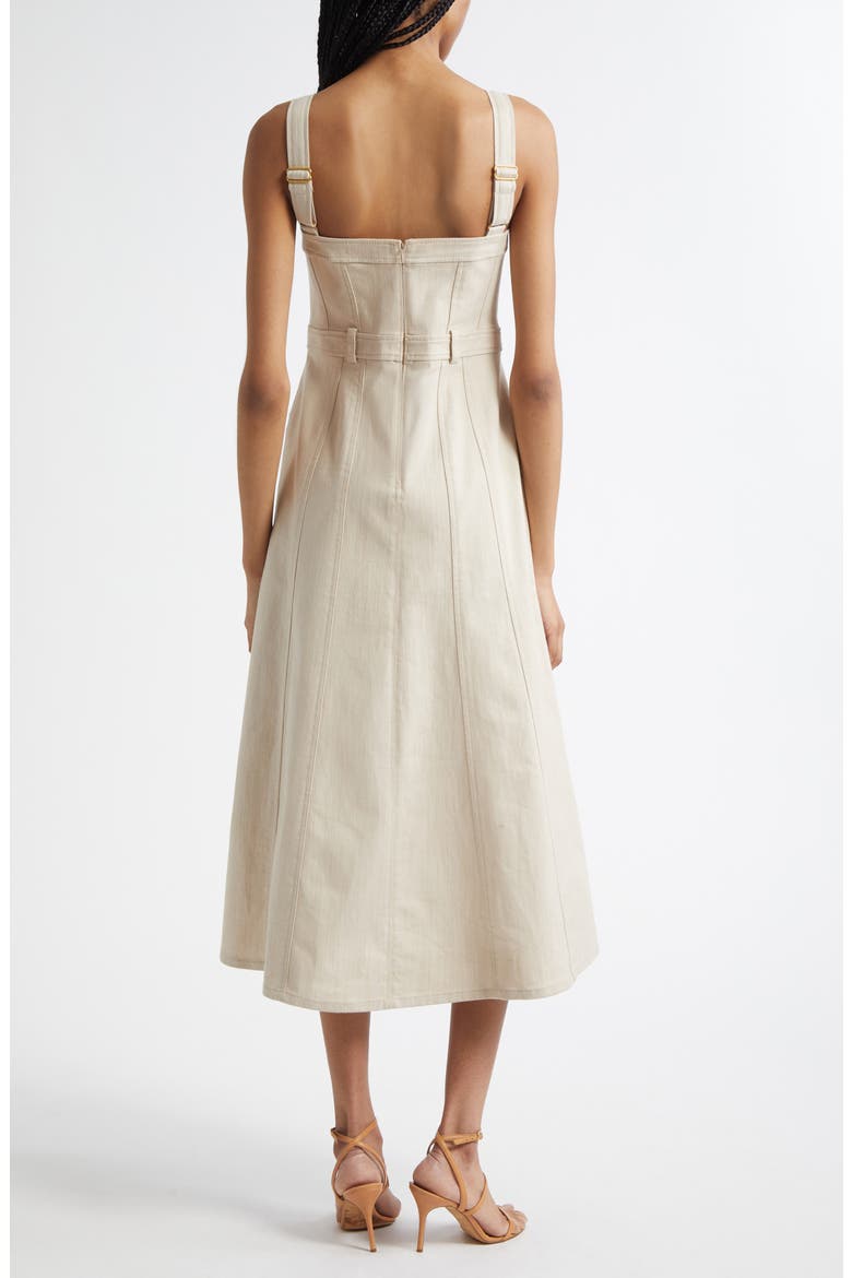 Malani A-Line Dress, Alternate, color, KHAKI