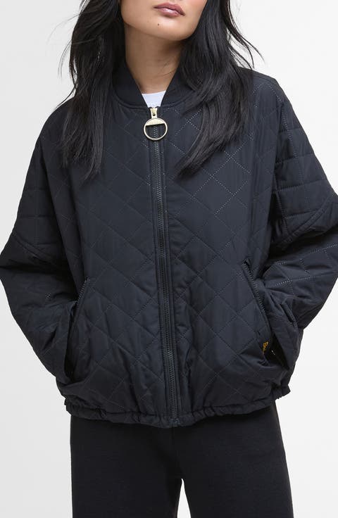 Emlyn Quilted Bomber Jacket