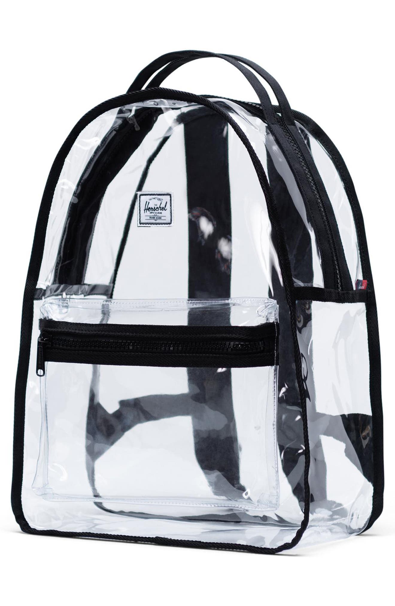 Herschel Supply Co. Nova Clear Mid Volume Backpack, Alternate, color, 