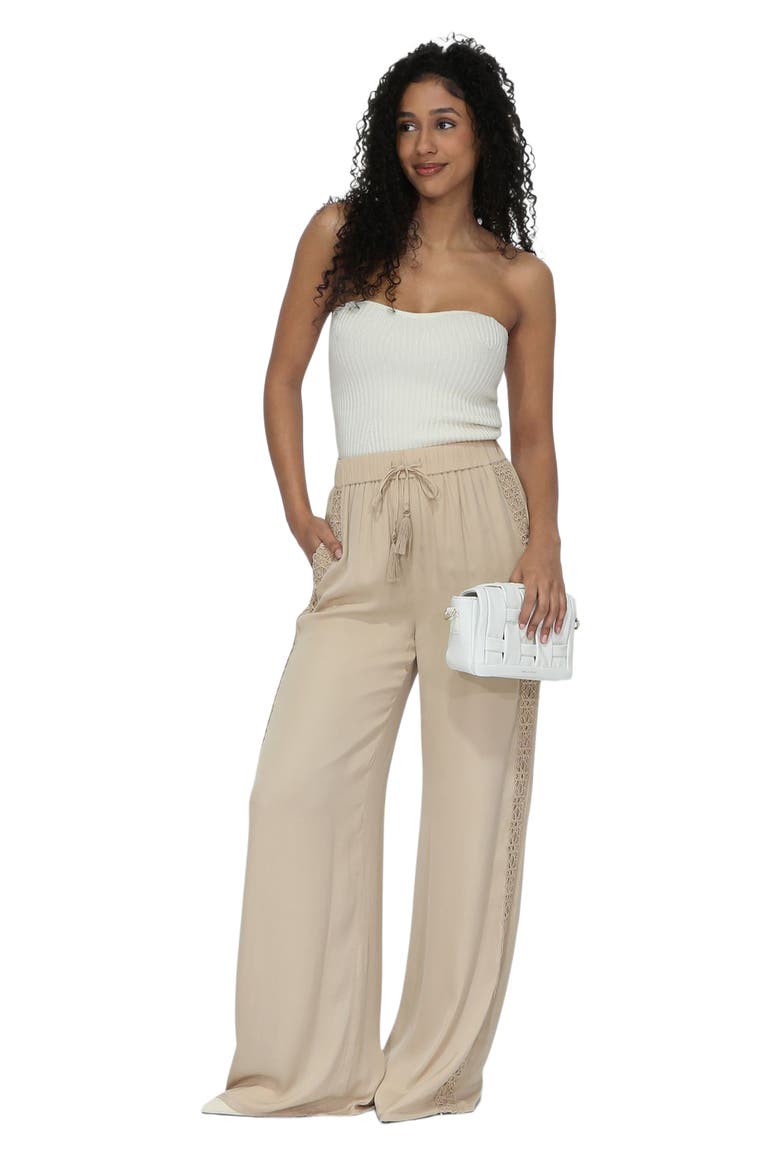 Everywhere All At Once Wide Leg Pant, Alternate, color, Latte