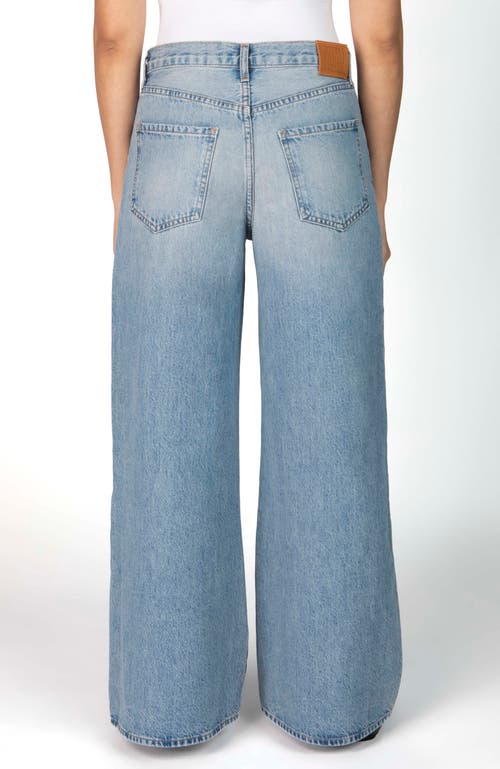 Nelle Atelier The Laura Petite Wide Leg Jean In Sky