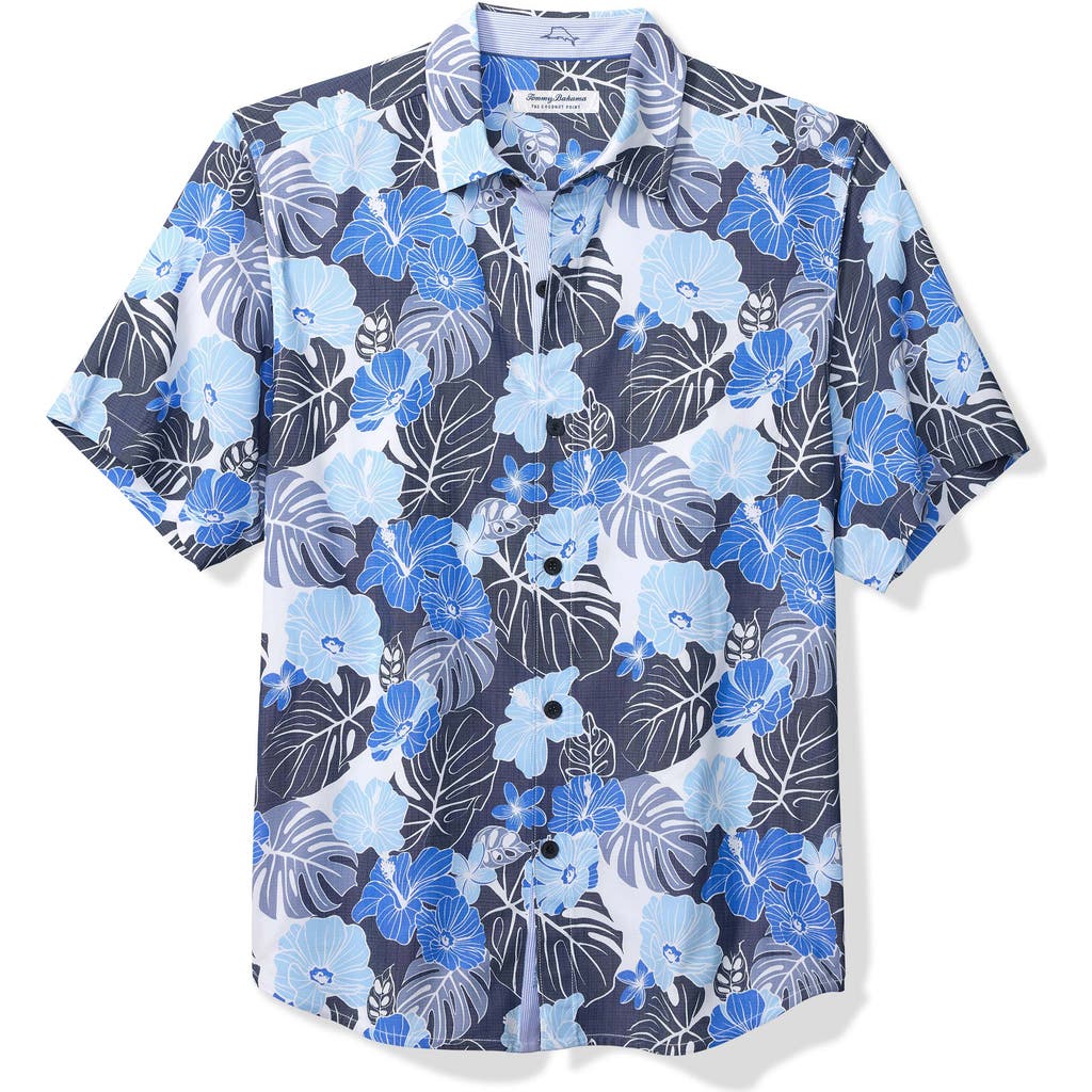 Tommy Bahama Men's Coastal Cool Azul Escape Short Sleeve Button-front Shirt