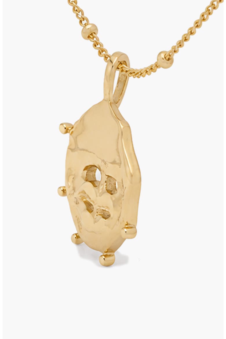 Bisou Necklace In Gold, Alternate, color, Gold
