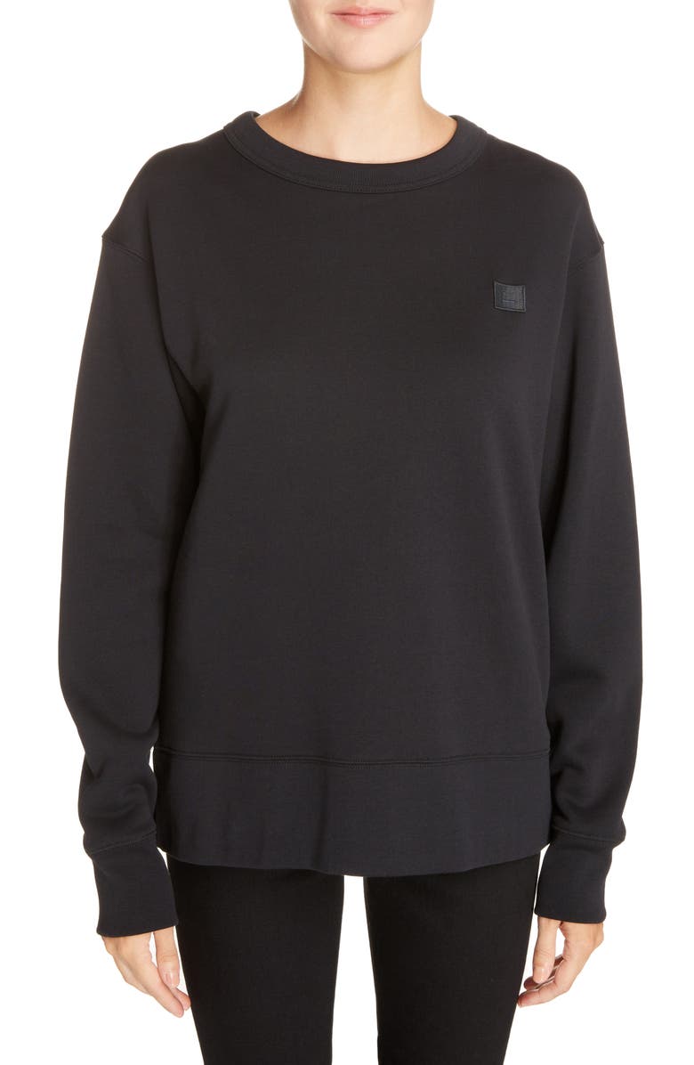 Acne Studios Fairview Unisex Crewneck Sweatshirt, Main, color, 