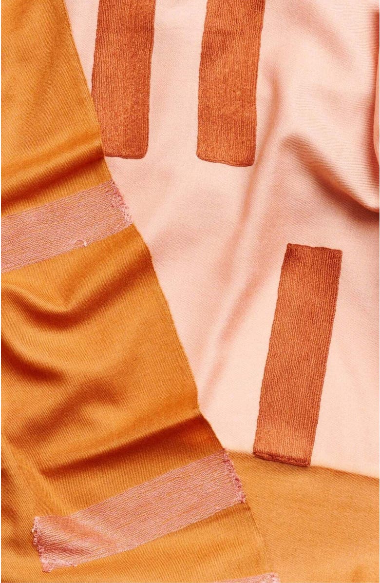 Studio Variously Soft Scarf, Alternate, color, Orange