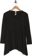 GO COUTURE Asymmetric Tunic Sweater
