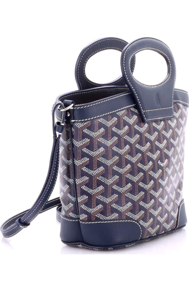 Pre-Owned Goyard Beluga Bag Coated Canvas Mini, Alternate, color, Blue