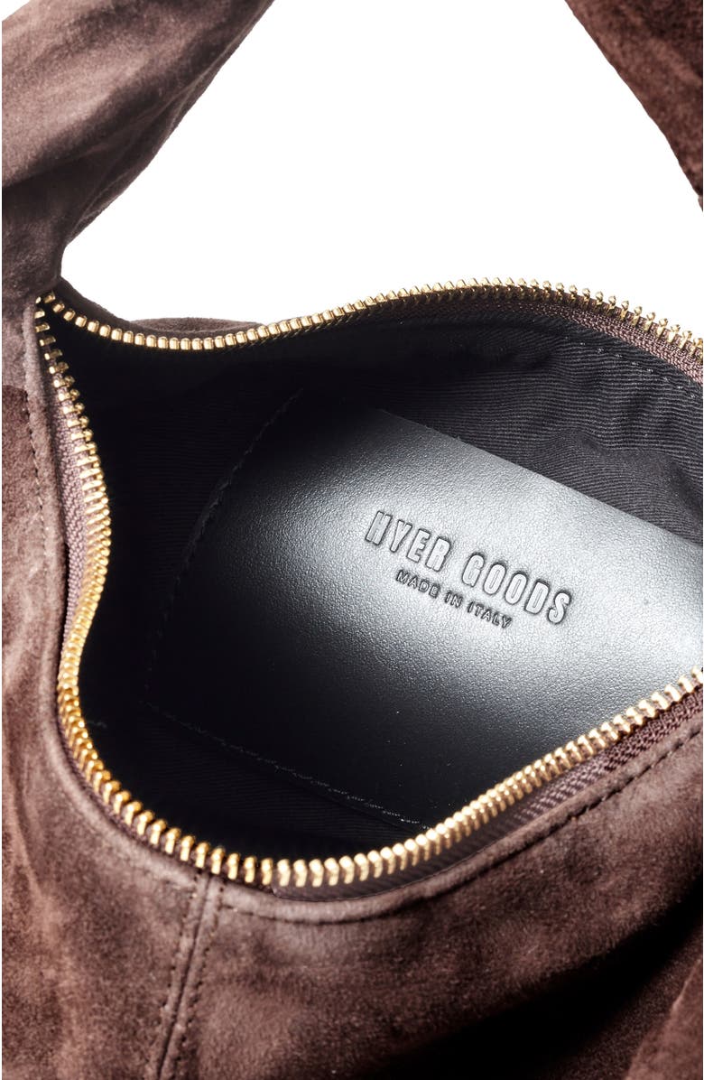 HYER GOODS Leather Everday Shoulder Bag, Alternate, color, Brown