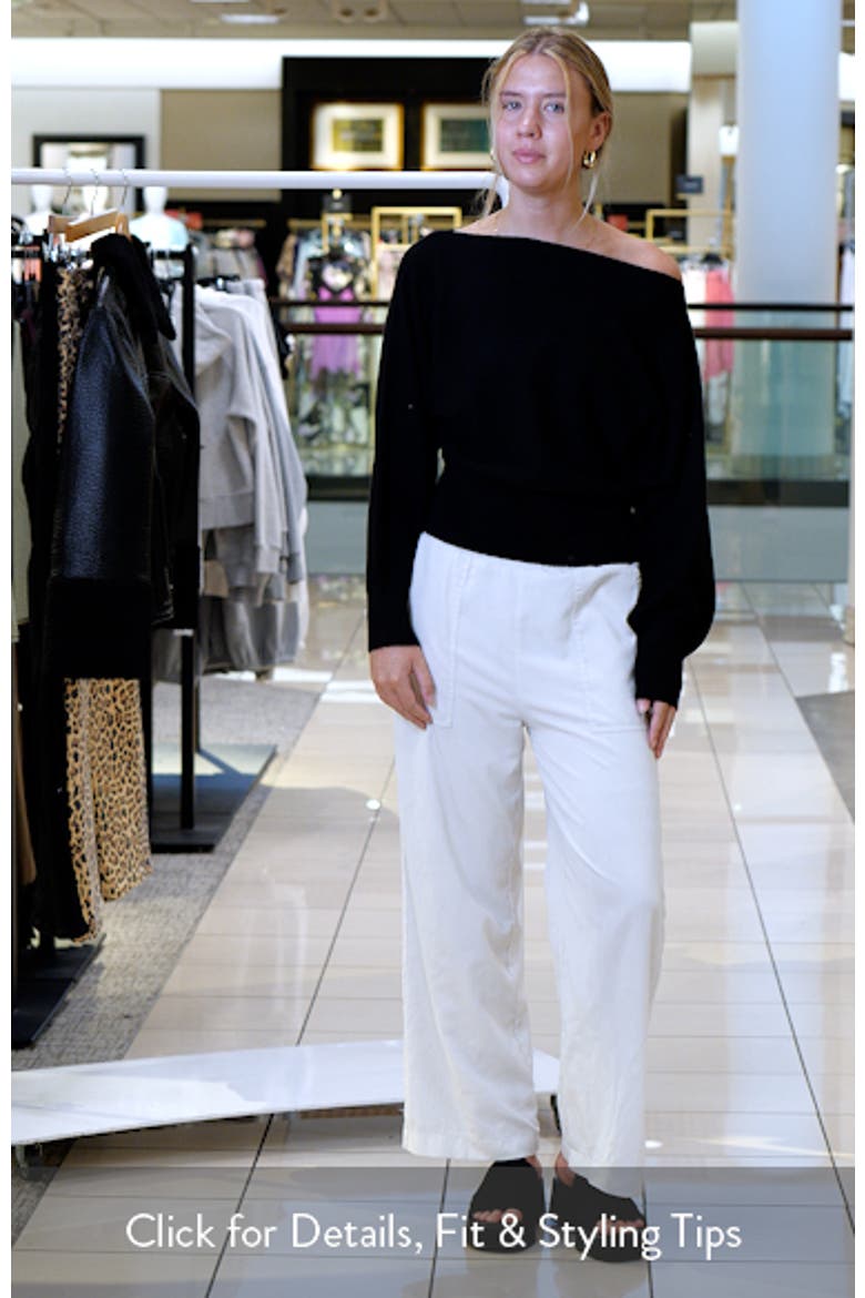 Boat Neck Sweater video