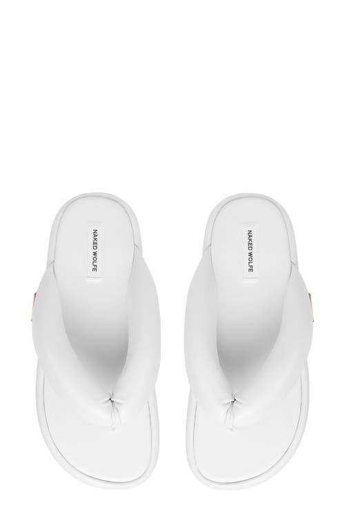 Naked Wolfe Hilary Platform Flip Flop