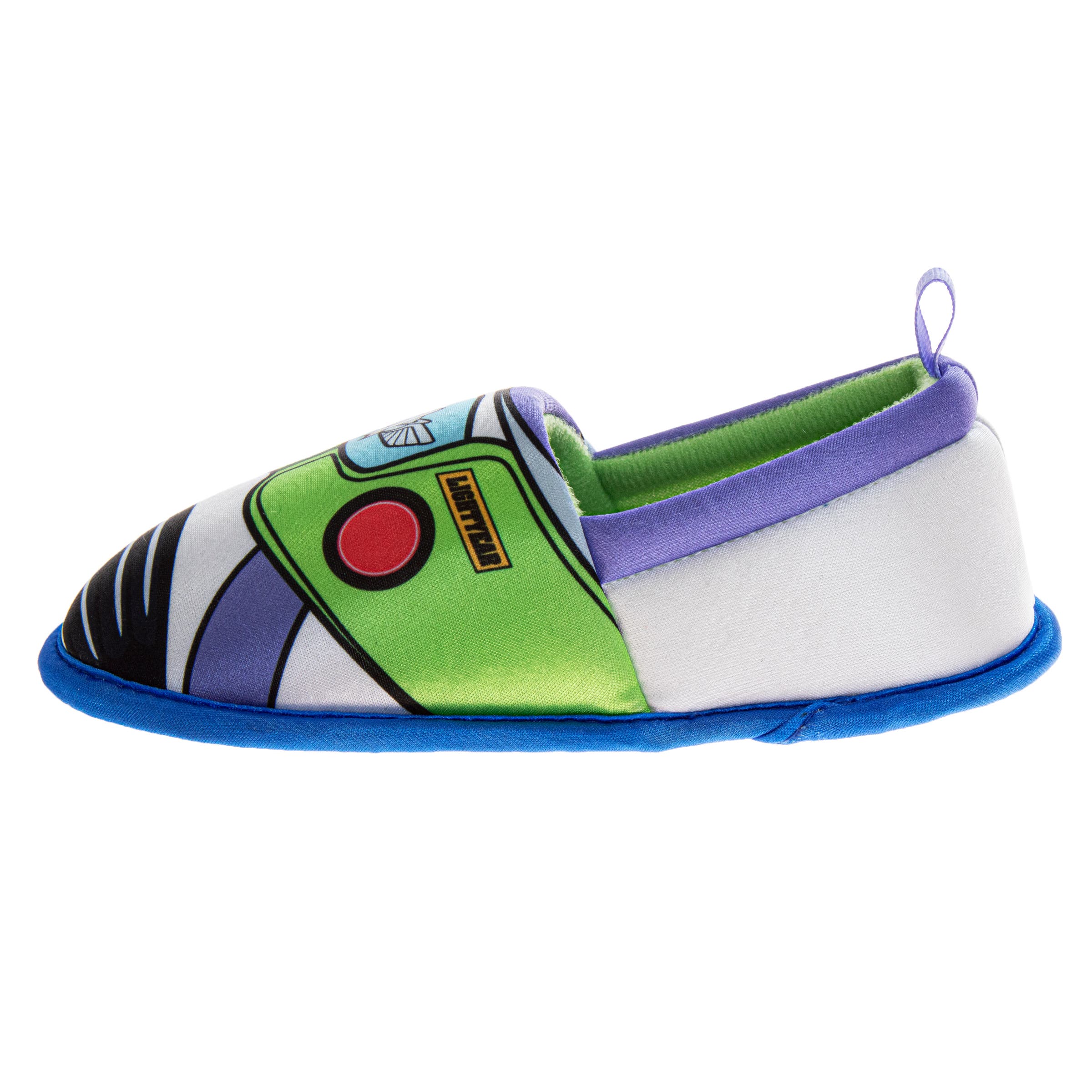 Disney Toy Story Woody & Buzz Slippers, Alternate, color, Red/Blue