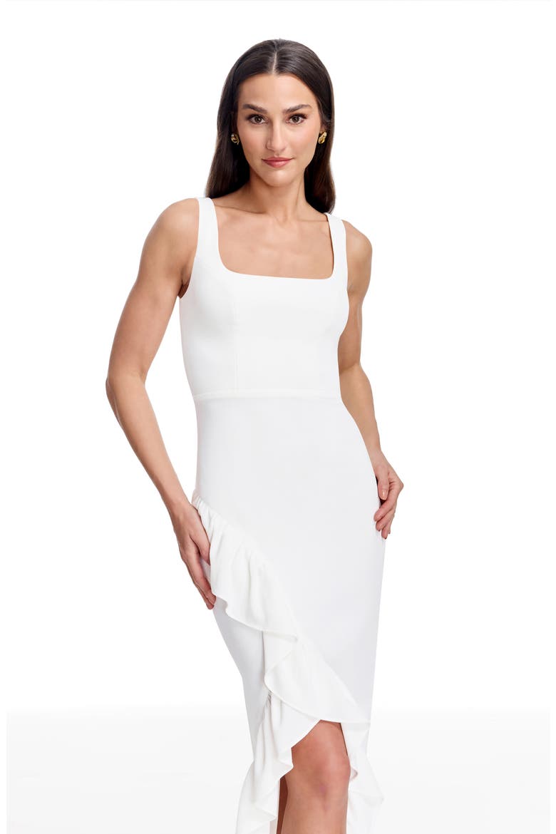 Charlene Ruffle Gown, Alternate, color, OFF WHITE