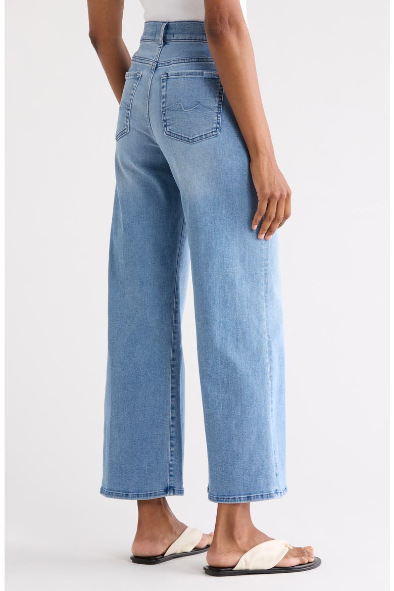 Lotta Ankle Wide Leg Jeans, Alternate, color, AUGUSTA