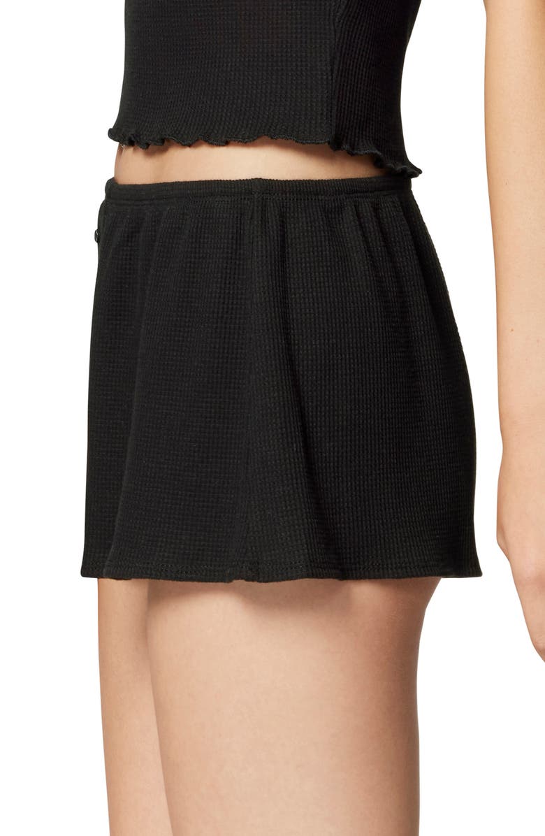 Florence by Mills Micro Thermal Baby Button Shorts, Alternate, color, 