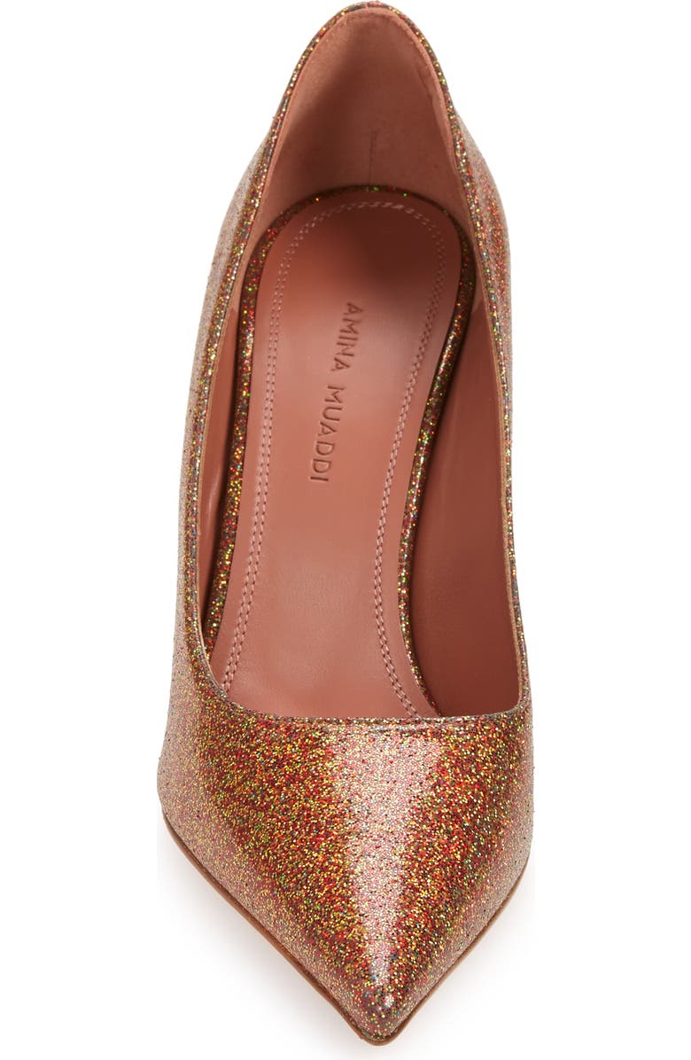 Amina Muaddi Ami Pointed Toe Pump, Alternate, color,