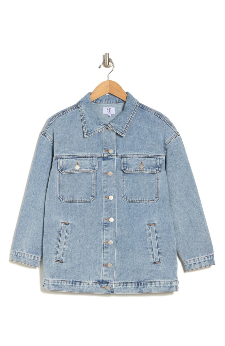 PLM Long Denim Jacket, Alternate, color, 