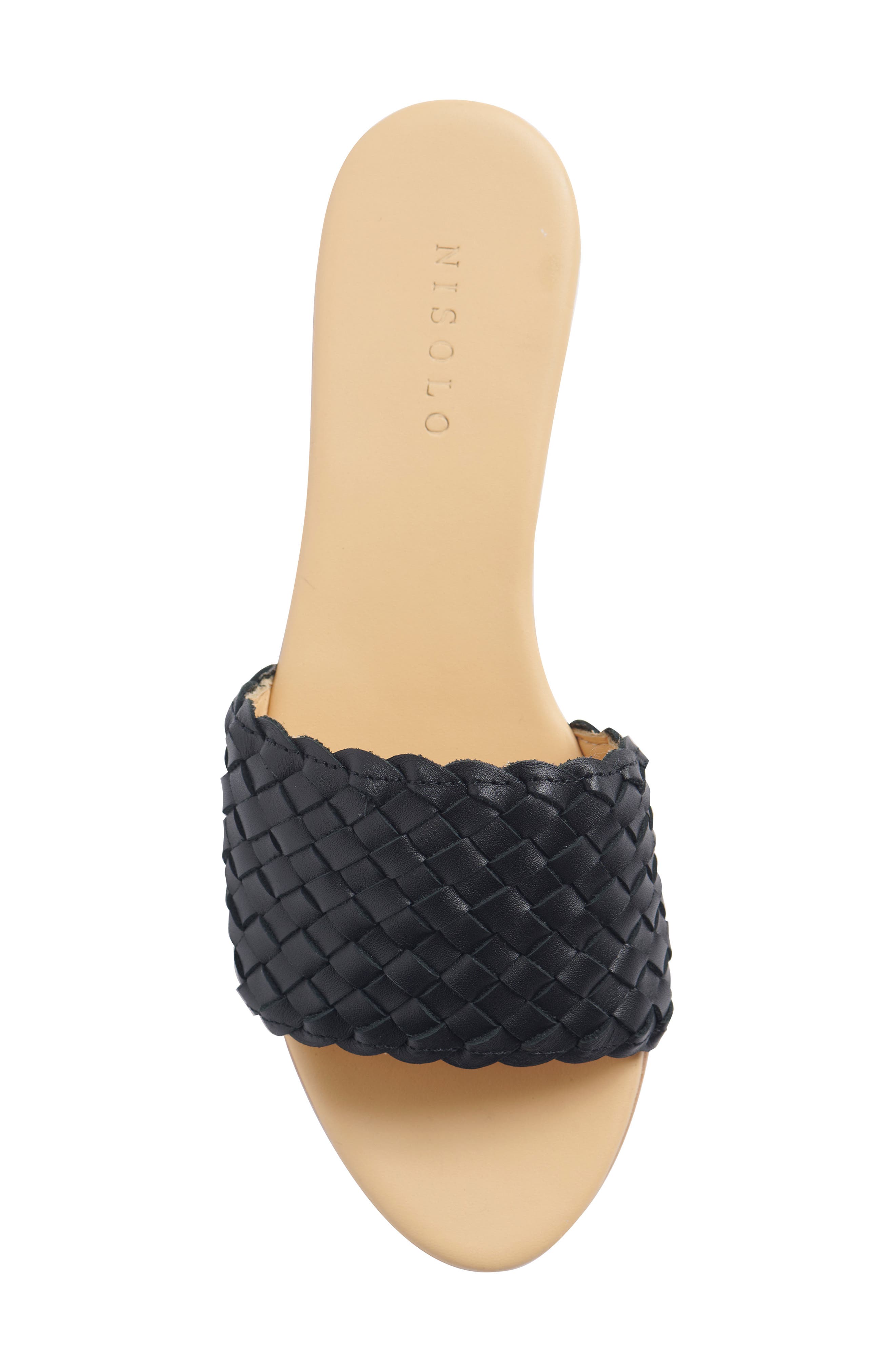 Nisolo Isla Woven Slide Sandal, Alternate, color, 
