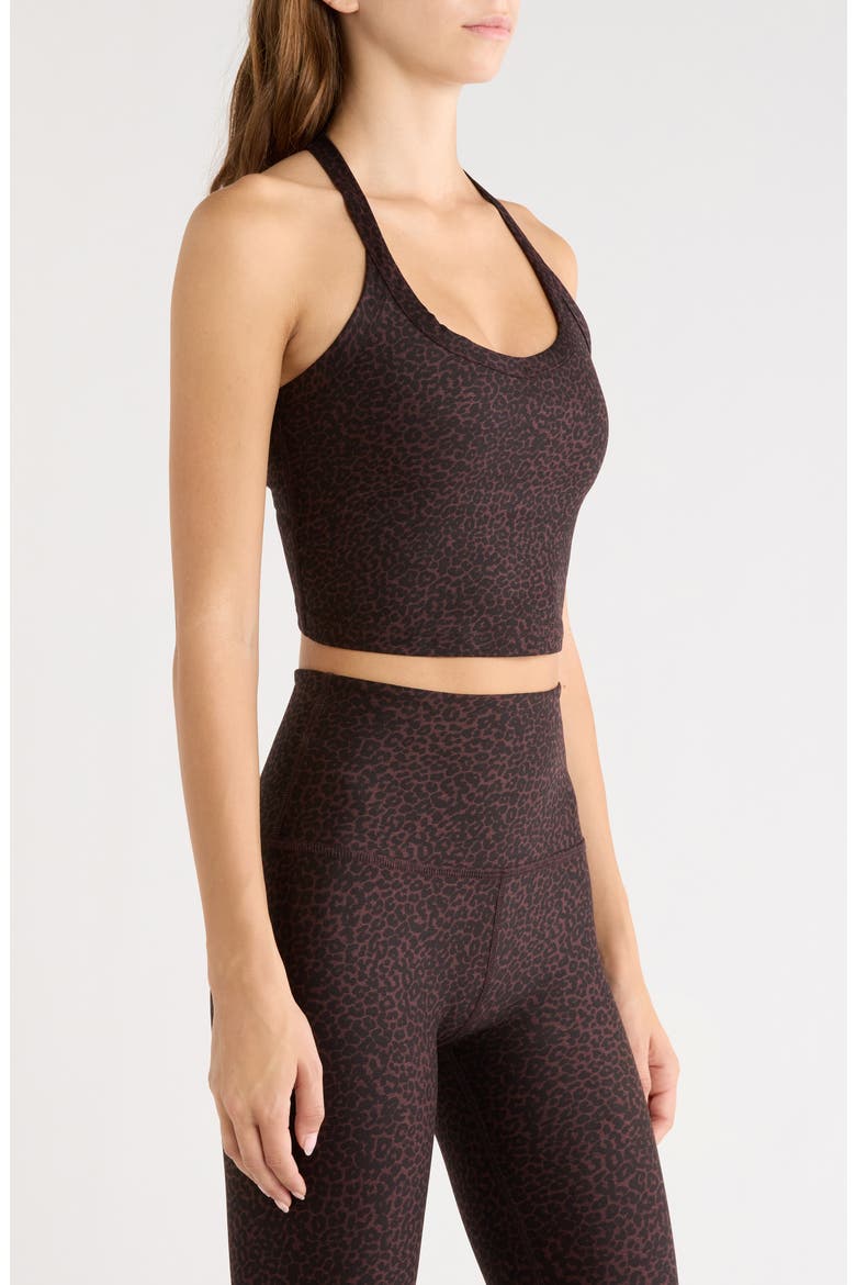 Softmark On the Up Cropped Tank, Alternate, color, COCOA PLUM LEOPARD