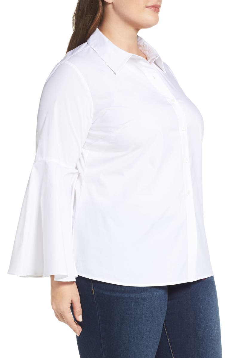 Vince Camuto Bell Sleeve Shirt, Alternate, color, 