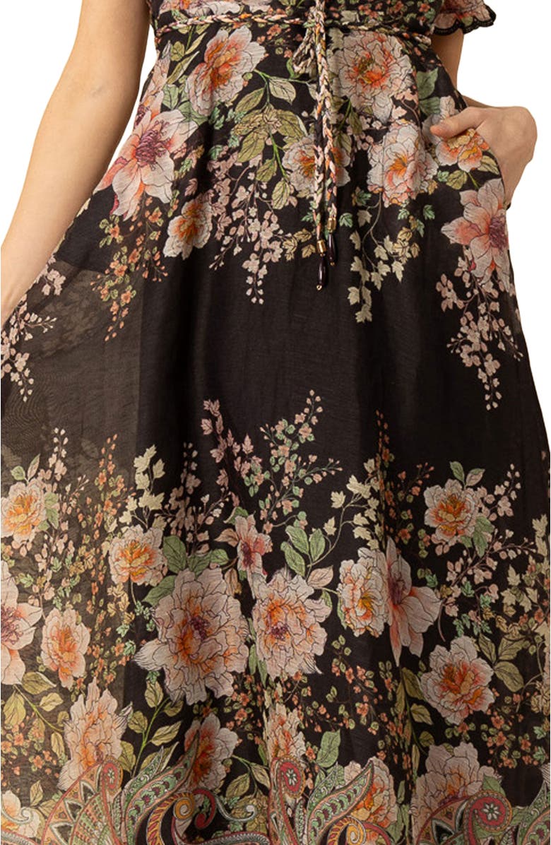 Hale Bob Haley Organza Dress, Alternate, color, 