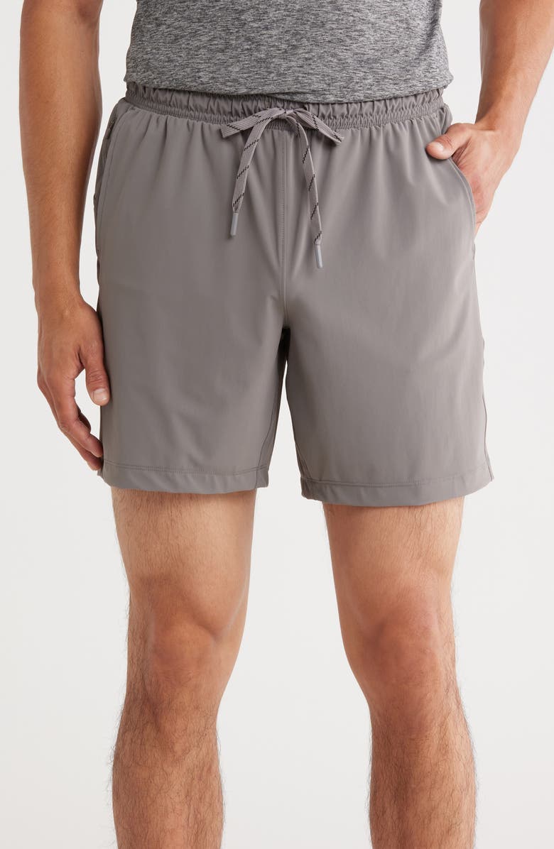 90 DEGREE BY REFLEX 5-Inch Warp Sonic Active Shorts, Main, color,