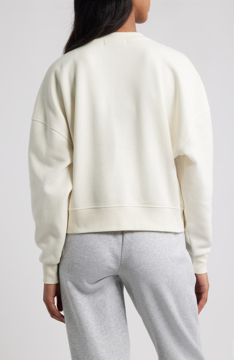 Vinyl Icons Meltdown Snowman Graphic Sweatshirt, Alternate, color, Marshmallow