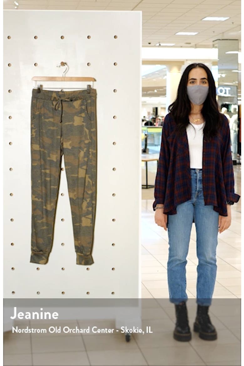 Lovin Camo Print Joggers video