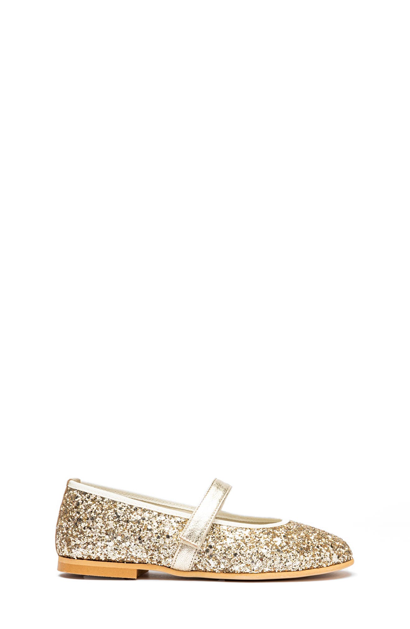 Kids' Glitter Mary Jane, Alternate, color, GOLD