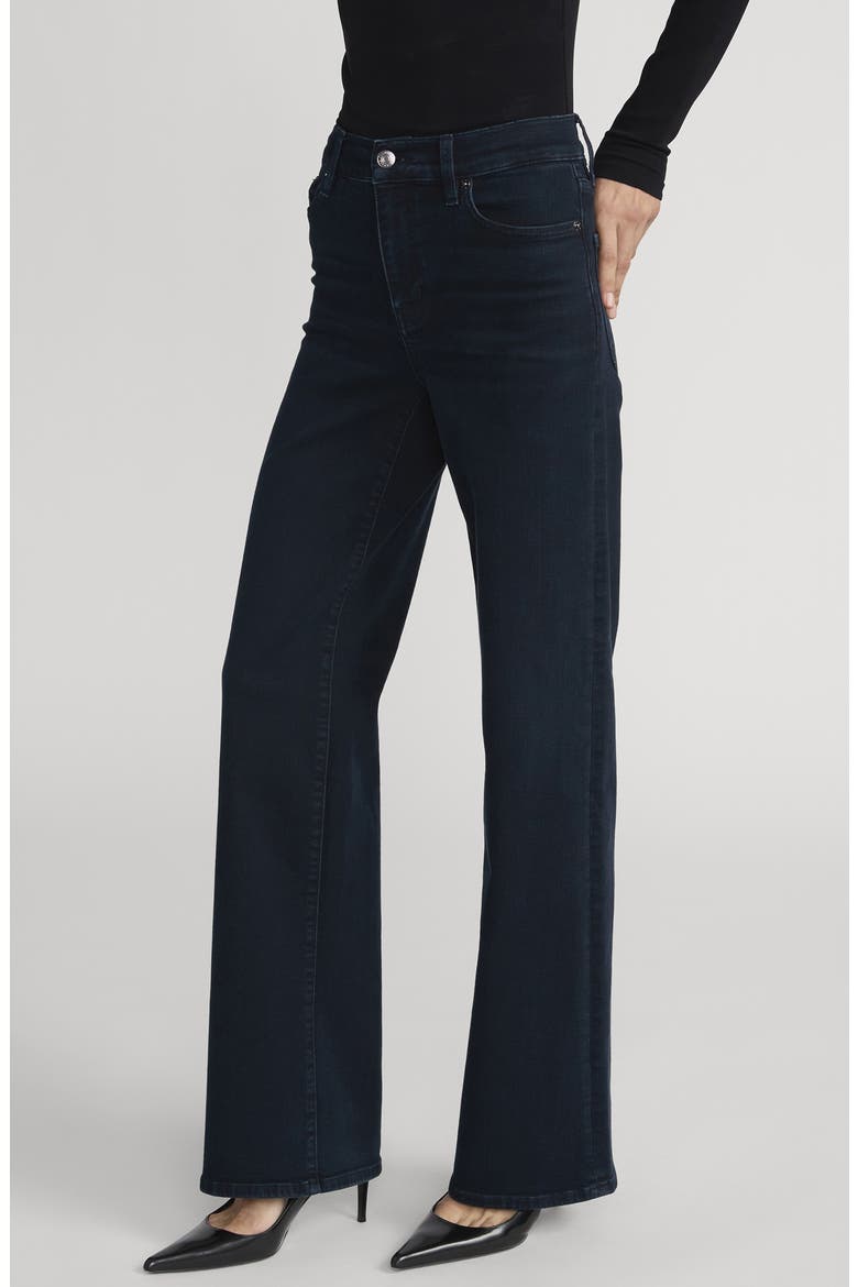 Le Slim Palazzo High Waist Wide Leg Jeans, Alternate, color, CENTURY