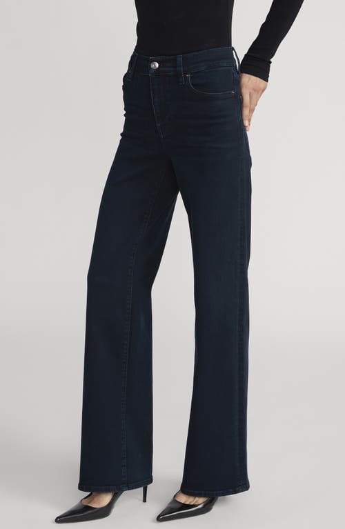 Frame Le Slim Palazzo High Waist Wide Leg Jeans In Blue