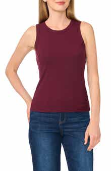 Fitted Ribbed Tank Top