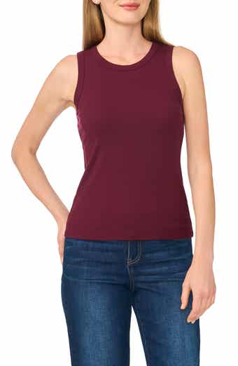 Fitted Ribbed Tank Top