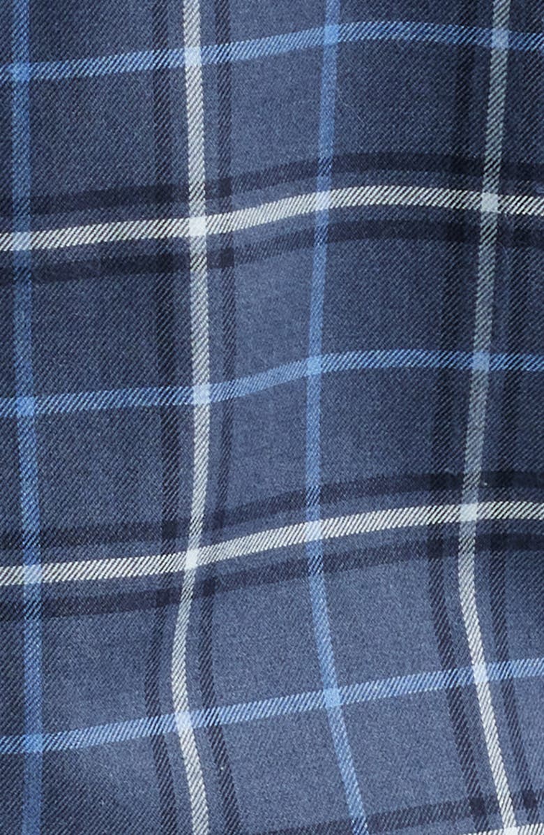 Scott Barber Lightweight Plaid Cotton Twill Button-Down Shirt, Alternate, color, 