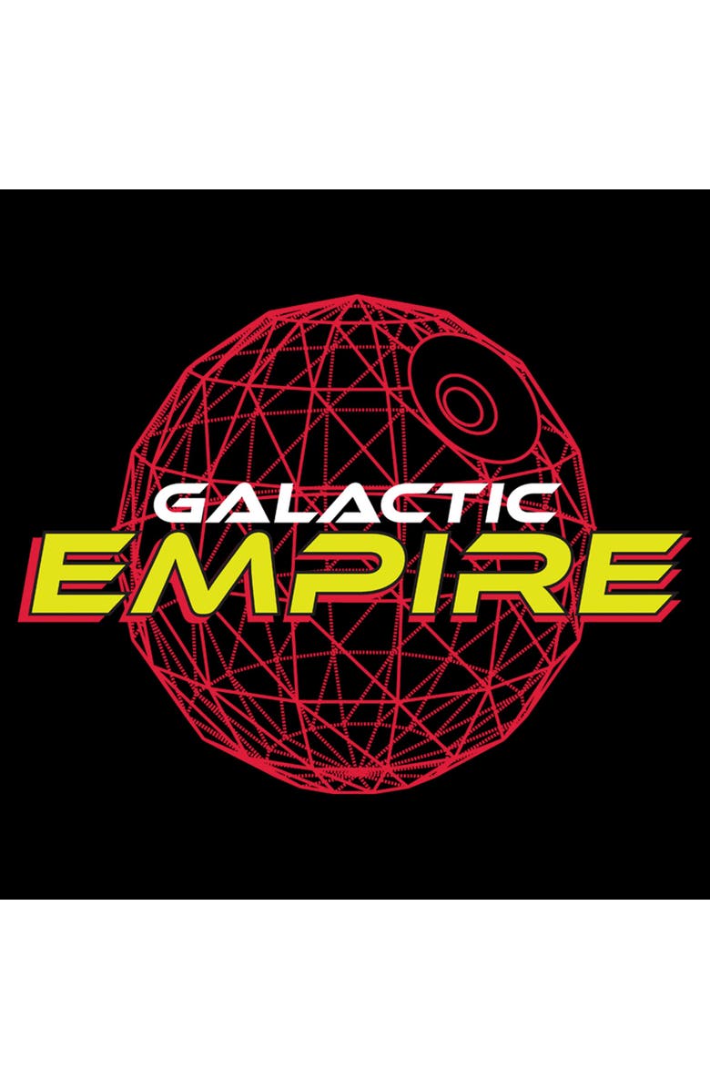 Star Wars Men's Star Wars Galactic Empire Death Star  Graphic T-Shirt, Alternate, color, Black