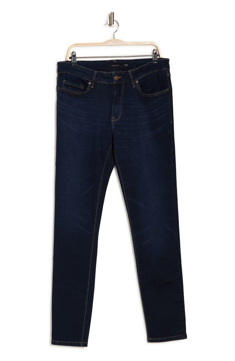Tahari Super Soft Denim Skinny Jeans, Alternate, color,