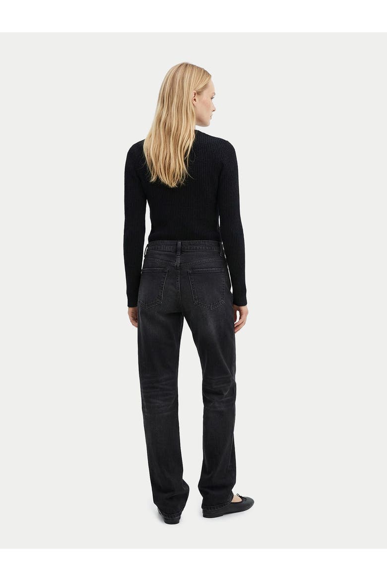 Cashmere Two-Way Zip Cardigan, Alternate, color, black