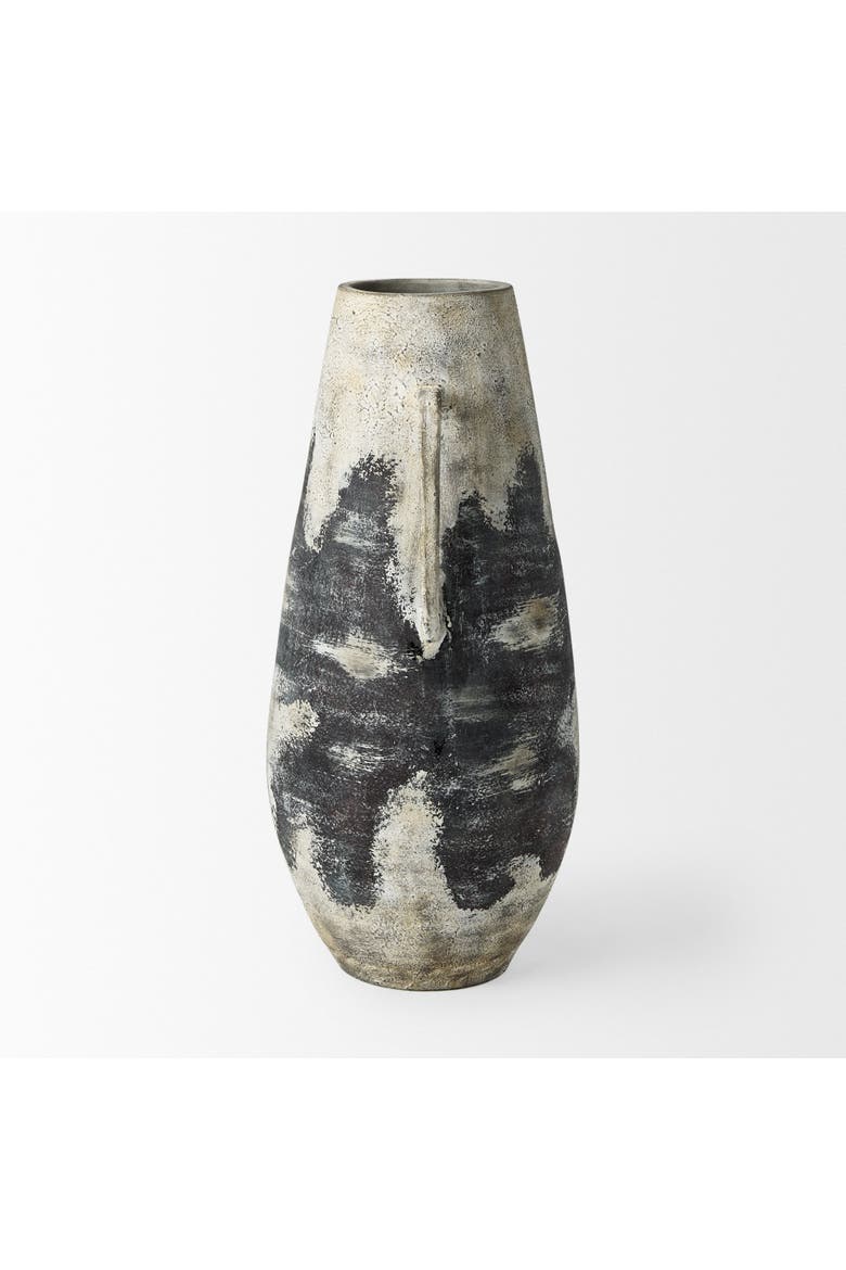 Boscia Double Ear Floor Vase, Alternate, color, White