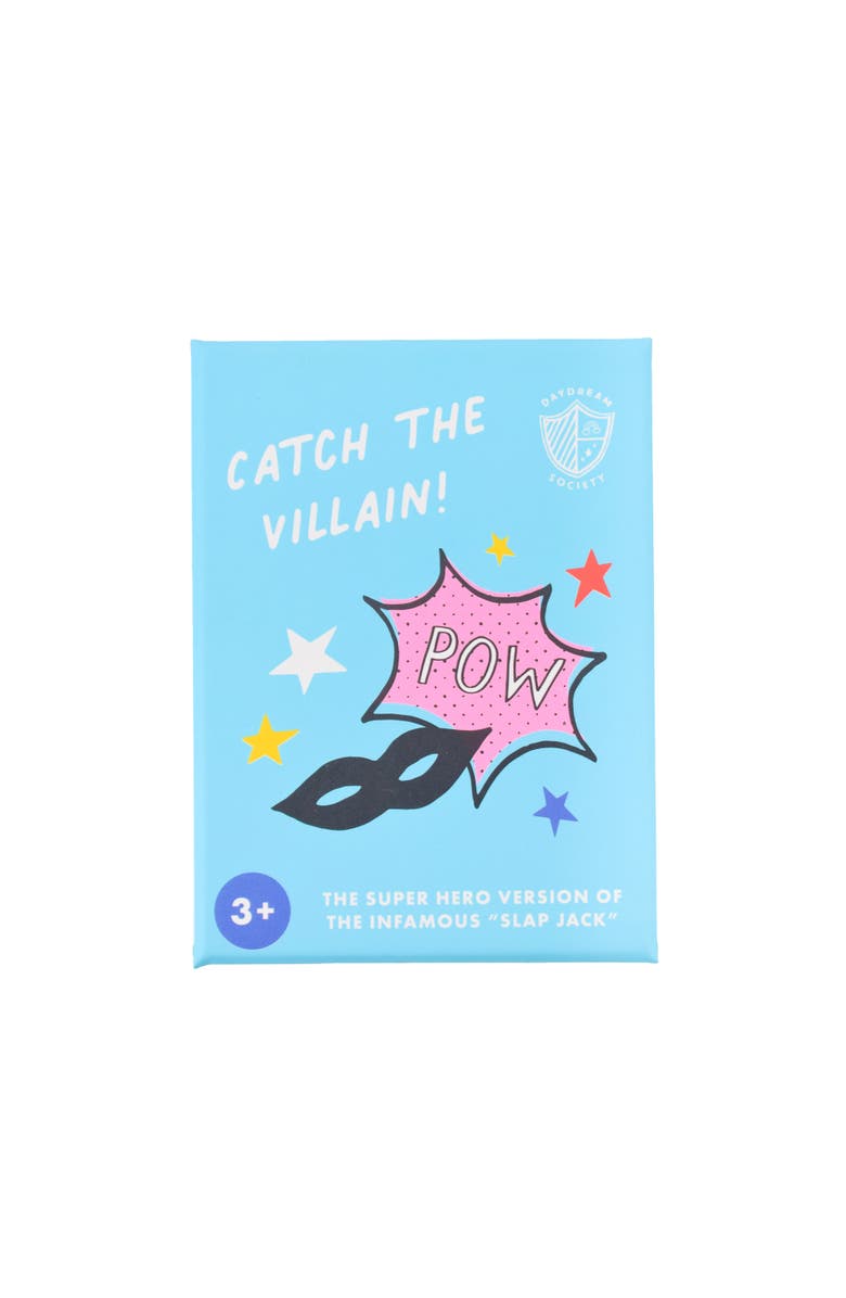 Daydream Society Catch the Villain Superhero Card Game, Alternate, color, Assorted Pre-Pack