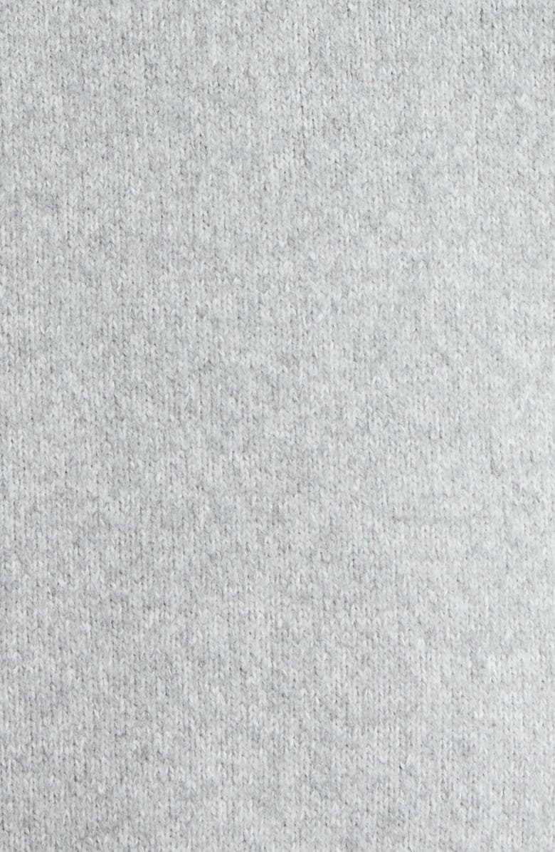 Wit & Wisdom Collar Sweater, Alternate, color, Heather Grey