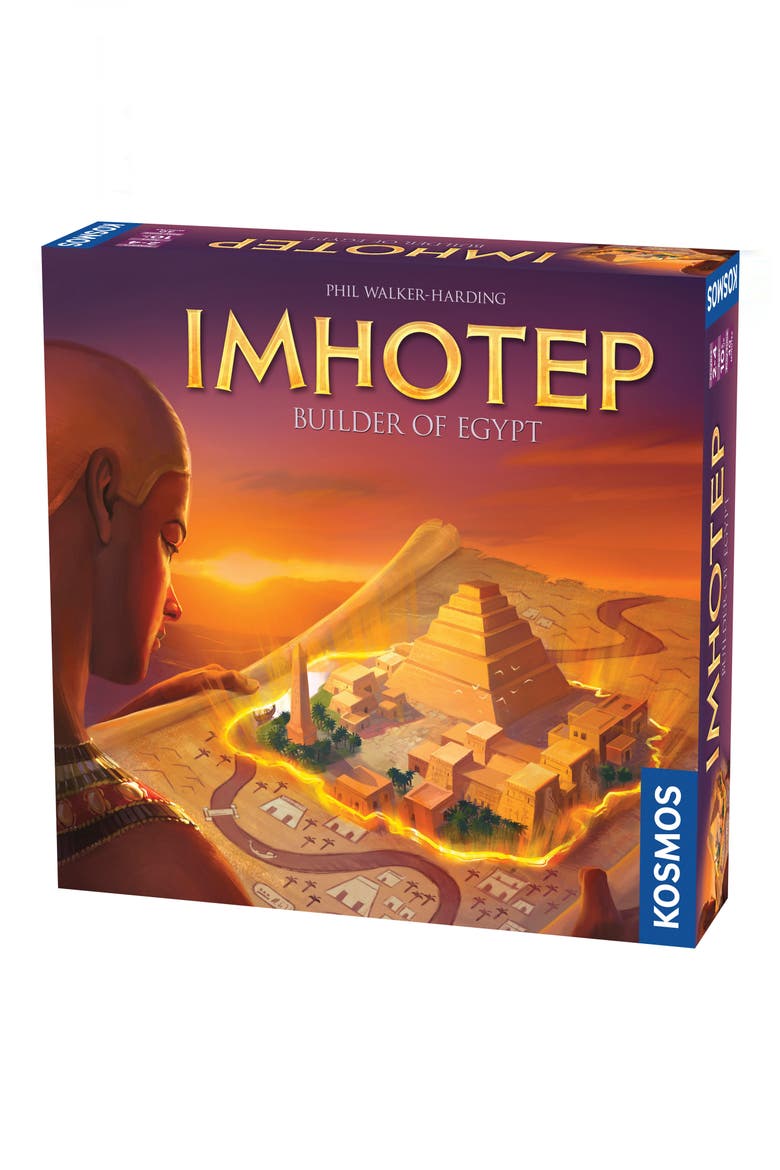 Imhotep - Builder of Egypt Board Game, Main, color, NO COLOR