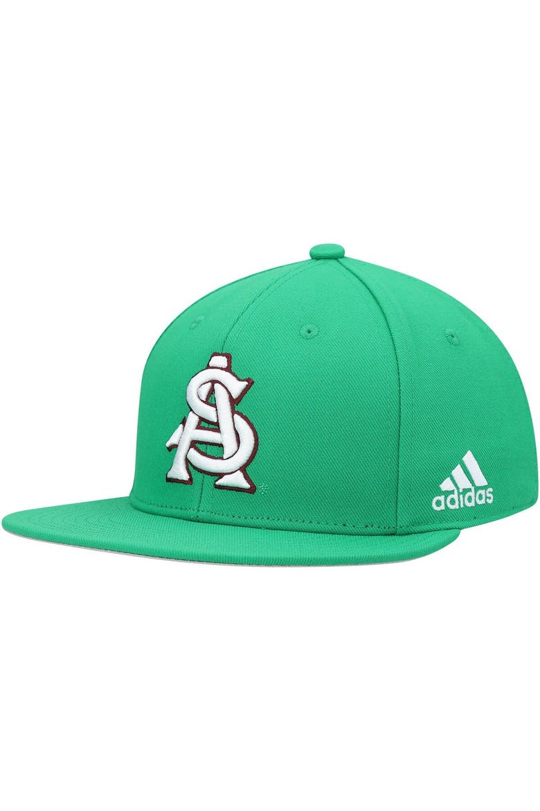 Men's adidas Green Arizona State Sun Devils On-Field Baseball Fitted Hat, Main, color, Green