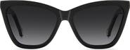 Carolina Herrera 59mm Gradient Cat Eye Sunglasses