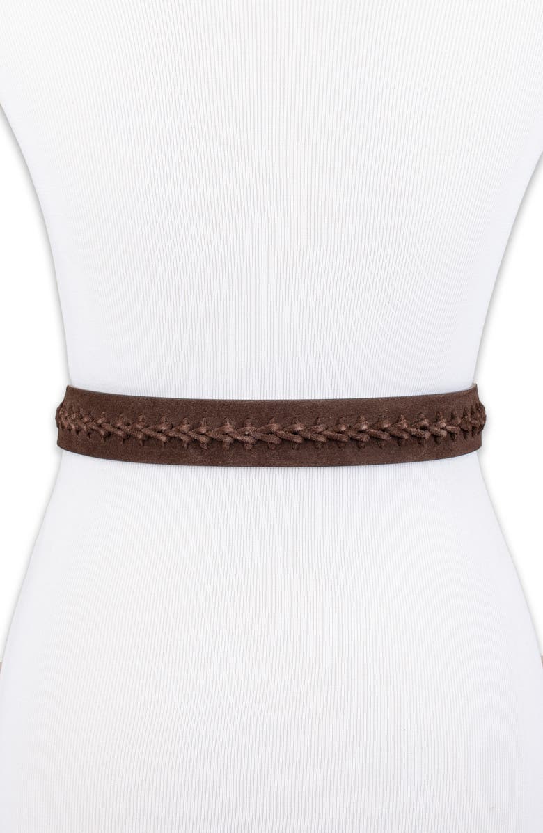Sam Edelman Suede Belt, Alternate, color, 