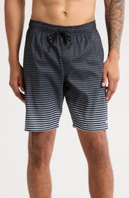 Nike Stripe Volley Swim Trunks